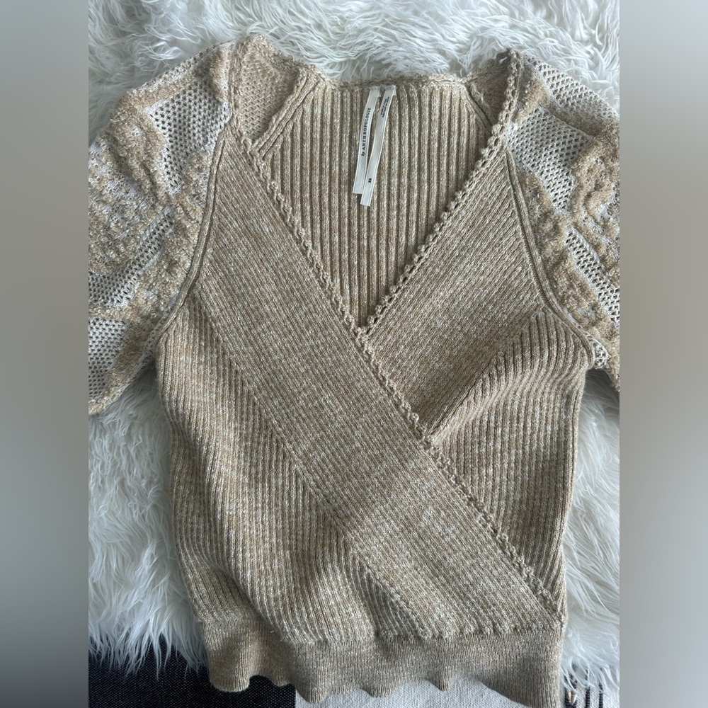 Anthropology women’s cropped sweater